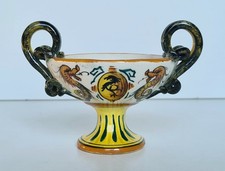 Petite coupe faïence Fantechi 1911-1960 Italie anses serpents ( dlg Ginori )