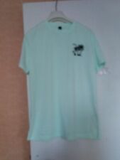 tee shirt homme neuf taille M couleur vert avec dessin palmier au prix de 6 euro