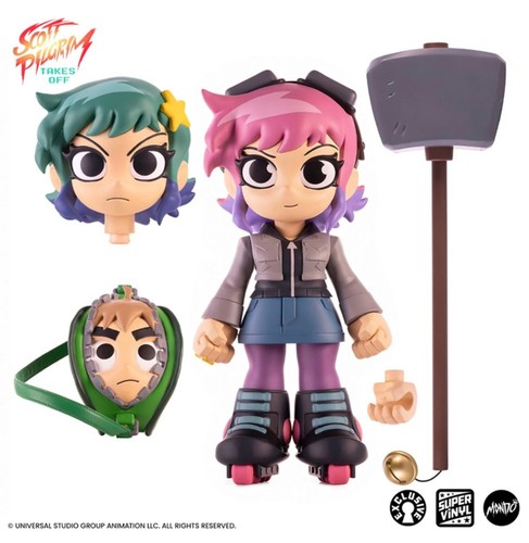 Figurine scott pilgrim takes - figurine,