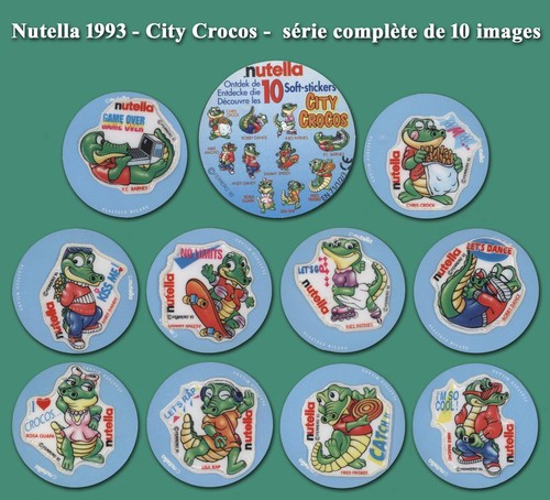 Nutella 1993 city crocos - city,