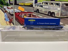 MINITRIX / Trix N Réf 15637-05 Wagon de Poche SNCF Semi-remorque NOVATRANS Ep.V