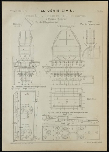 1908 plan four à cuve - -, de