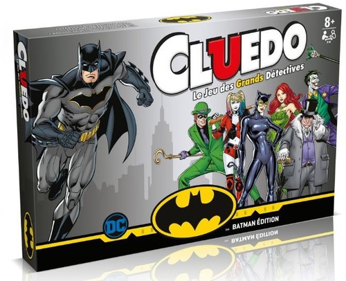 Jeu société cluedo batman - de,