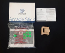 Arcade Stick PAL officiel - Sega Dreamcast - Complet boite notice RARE HKT-7300