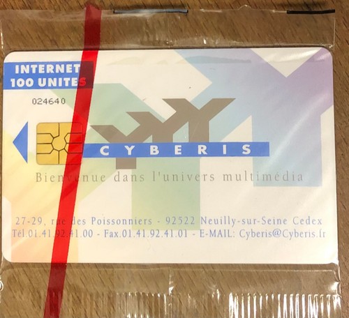 Cyberis carte internet 100u - carte,