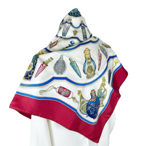 Foulard vintage hermès carré - vintage,