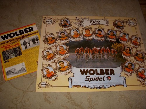 Cyclisme poster equipe wolber - poster,