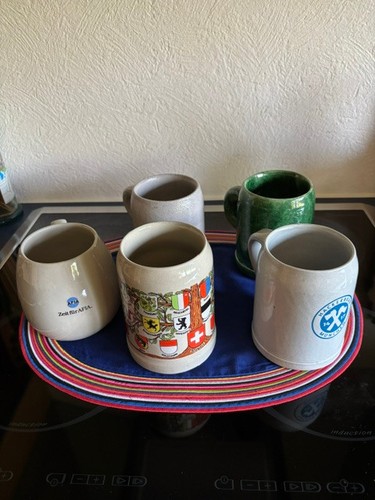 Chopes bière en grès - 5,