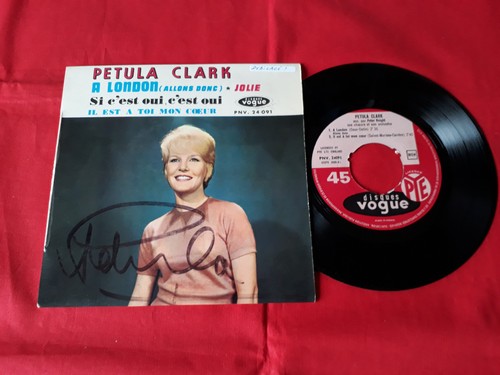 Petula clark dédicacé - clark, "