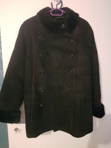 Manteau moumoute renversée - manteau,