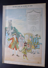 1 gravure circa 1900 : "le