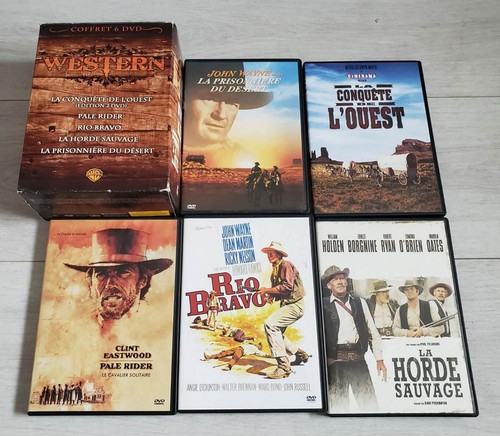 Coffret dvd western - coffret, 5