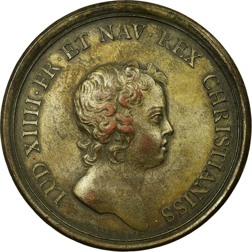 France médaille louis xiv - france,,