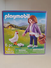 Playmobil boite série spéciale milka 70372 femme avec poule