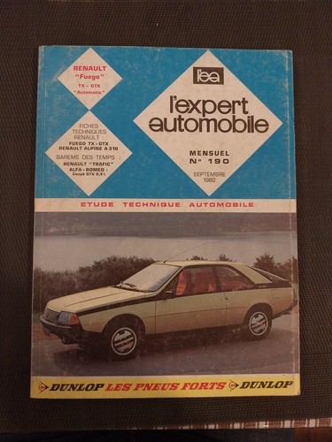 Revue technique renault fuego - revue,