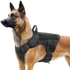 Harnais militaire pour chien de grande taille Accessoire pour animaux de compagn