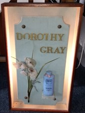 PRESENTOIR LUMINEUX POUR DOROTHY GRAY ANNEES 1950