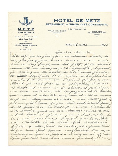 Edith piaf lettre autographe - edith,