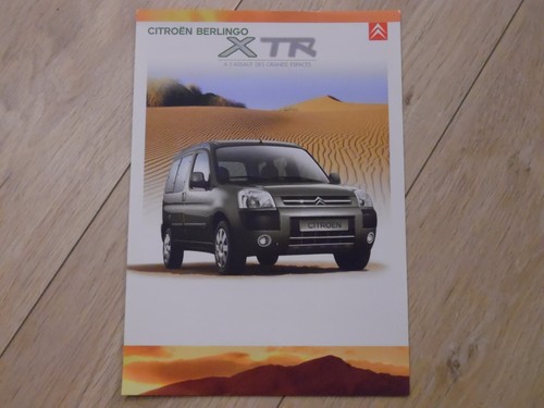Catalogue citroen berlingo - catalogue,