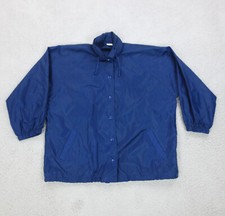 Imperméable Capuche Damart Homme L Bleu Polyamide