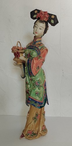 Statuette femme asiatique - femme,