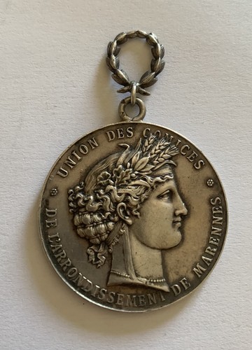 Médaille argent 3eme - médaille, en