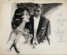 Planche Illustration Originale De Raymond Poïvet Vaillant /pif Gadget