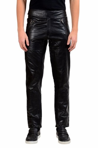 Nouveau pantalon noir cuir - en,