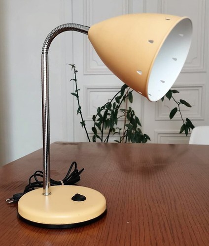 Lampe bureau metal style - de,