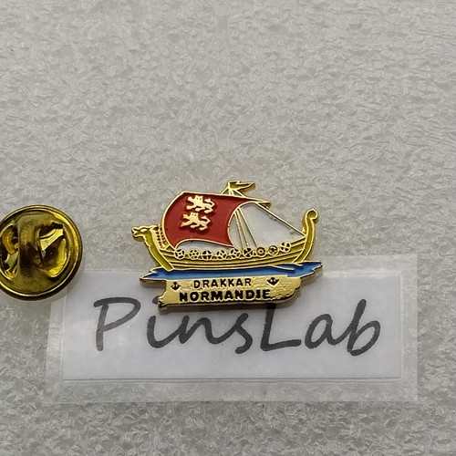 Pin's-BATEAU-NORMANDIE-Drakkar
