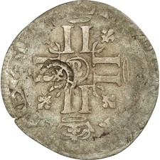 Monnaie, France, Louis XIV, Quinzain aux 8 L, 1693, Rouen, Frappe médaille, TB