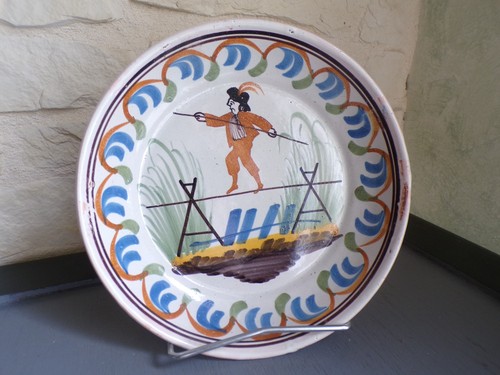 Assiette ancienne faïence