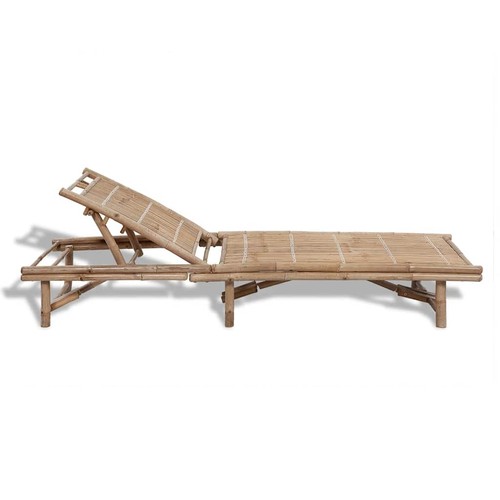 Chaise longue bambou - chaise,
