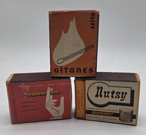 Lot boîtes allumettes - boîtes,