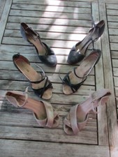 3 paires d'escarpins Repetto