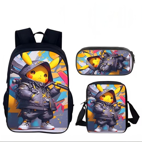 Pokemon cartable pikachu - cartable,