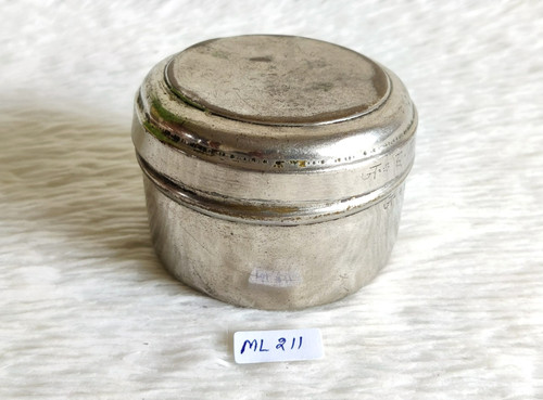 Boîte pain ronde laiton - pain, en