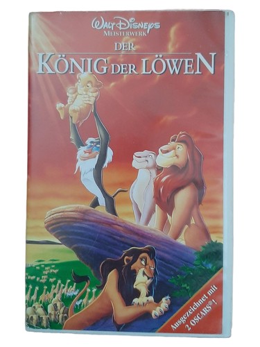 Walt disney roi lion vhs - le,