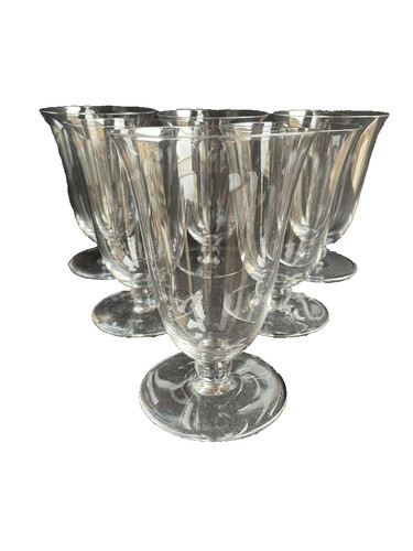 Verres eau baccarat - 6,