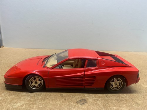 Burago ferrari testarossa - ferrari,