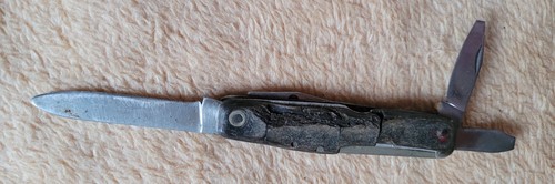 Ancien couteau multifonction - couteau,