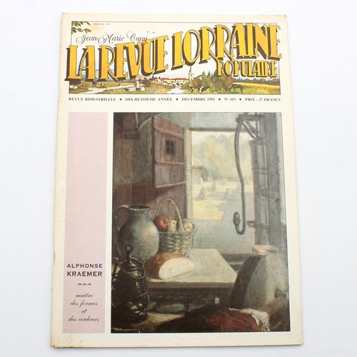 Revue lorraine populaire - revue,