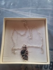 Collier Argent Et Pandantif Carte Corse