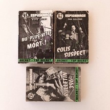 Lot 3 livres poches collection