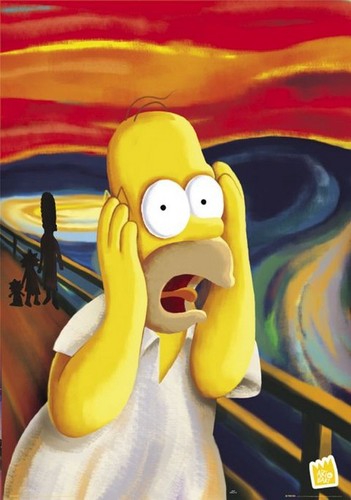Les simpsons scream - les,