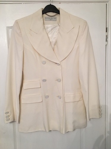 Veste costume femme ivoire - veste,