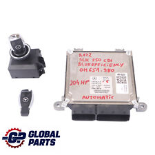 Mercedes SLK R172 250CDI 651.980 204HP Kit ECU moteur Clé de contact A6519007401