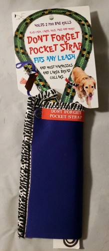 Don forget pocket strap no - don't,