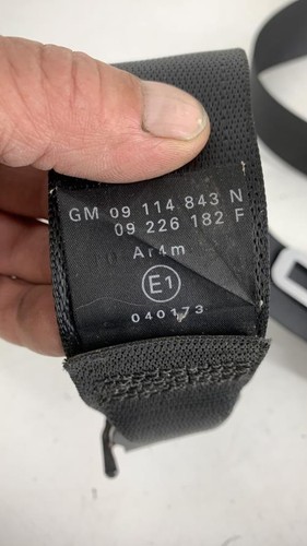 Ceinture arriere gauche opel - ceinture,