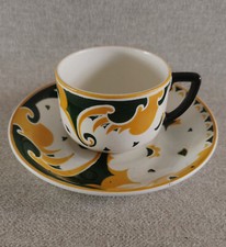 TASSE FAIENCE DE SOCIETE CERAMIQUE MAESTRICHT HOLLAND STYLE ROZENBURG (2/2)